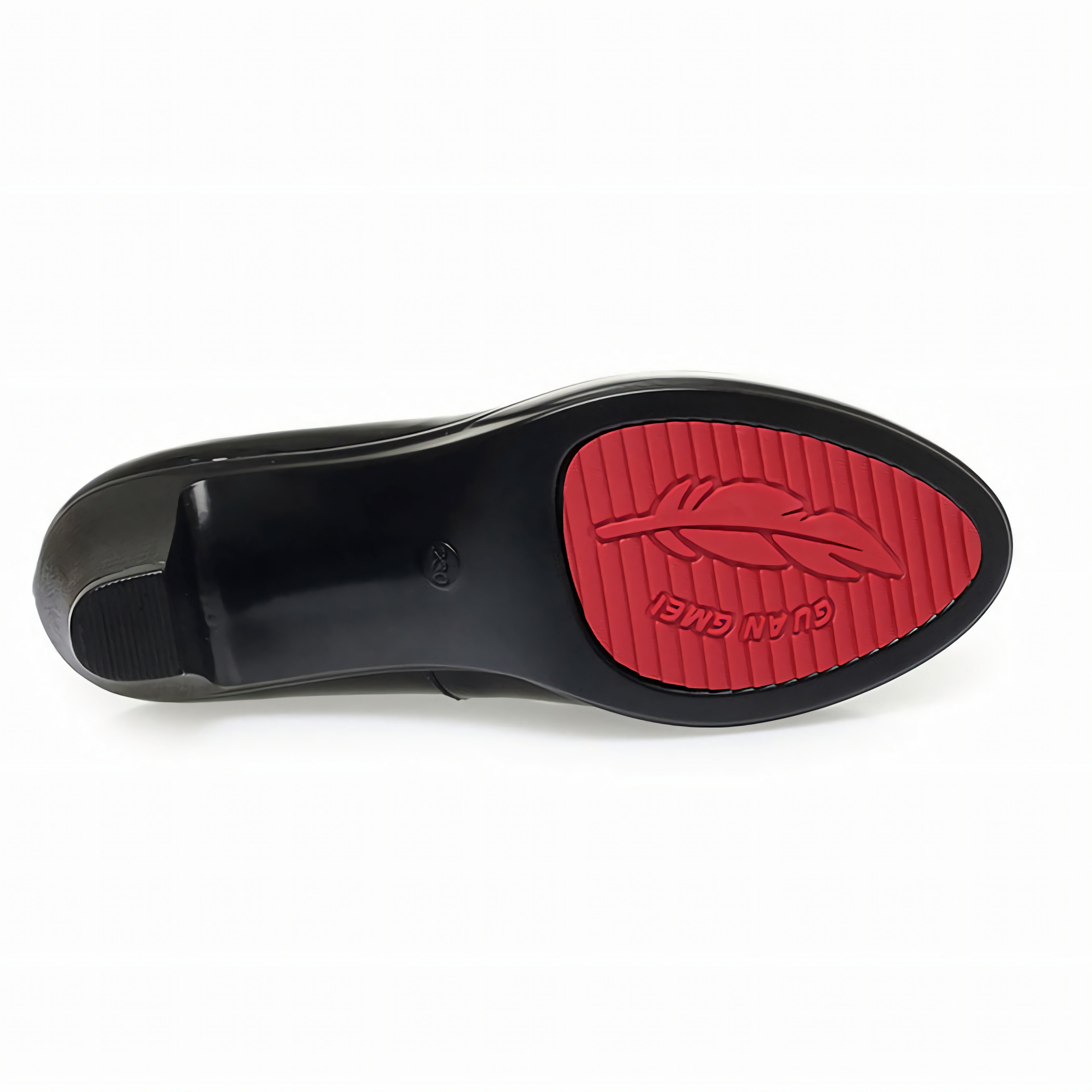 CUSHHIDE Women's Patent-Look Dress Heels