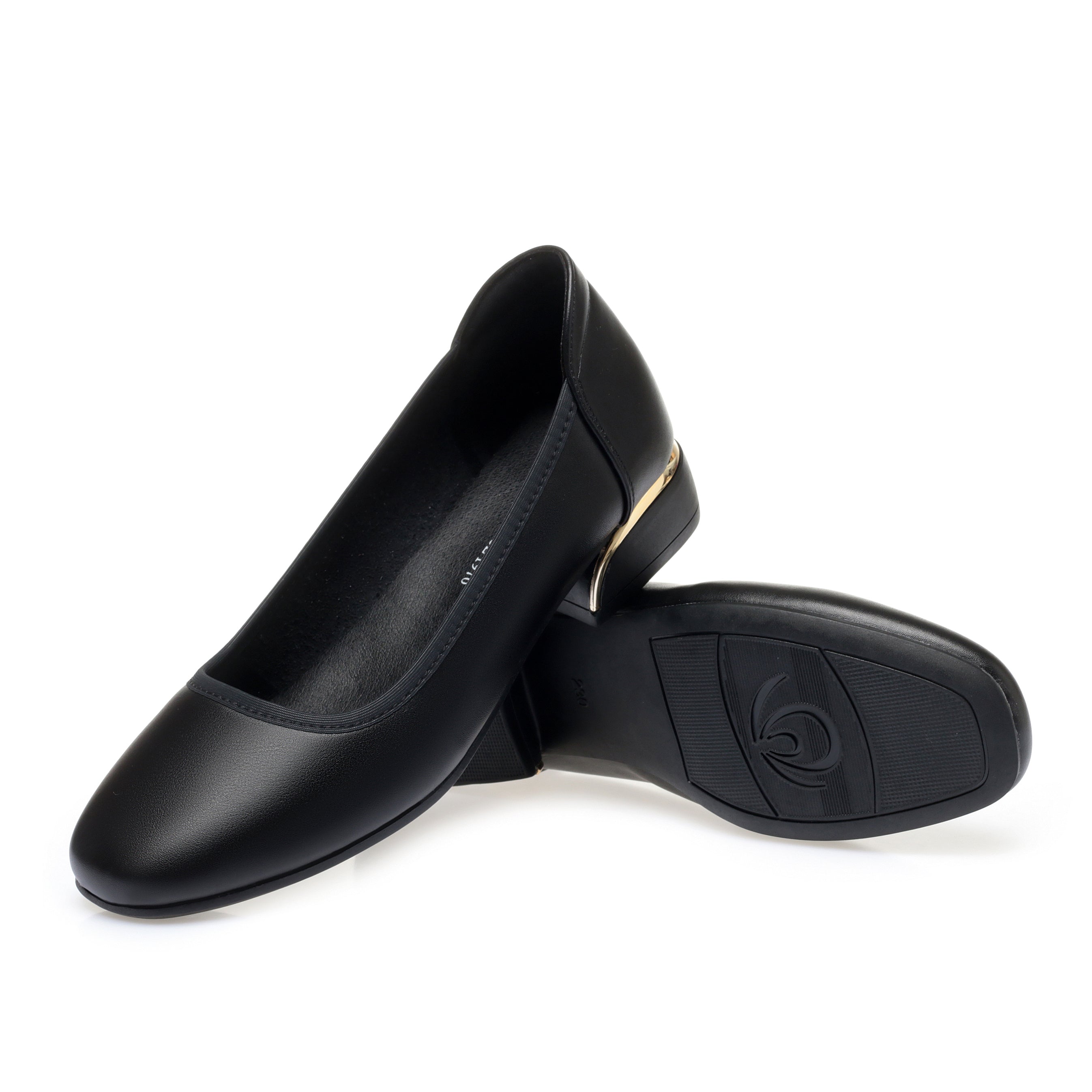 CUSHHIDE Women's Classic Block Heel Pumps, 1.2-Inch Heel
