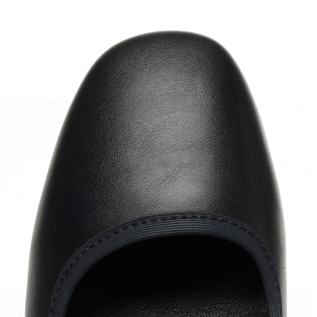 CUSHHIDE Women's Classic Block Heel Pumps, 1.2-Inch Heel