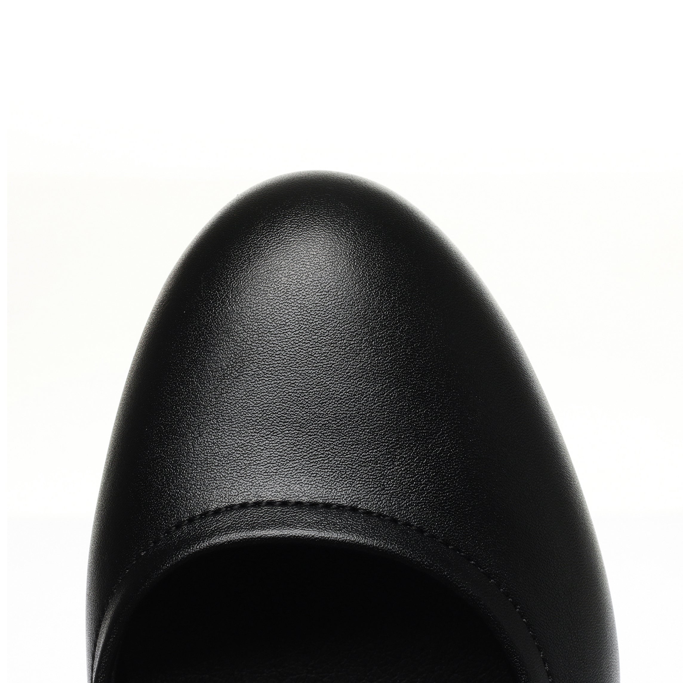 CUSHHIDE Women's Classic Block Heel Pumps with Hook-and-Loop Strap
