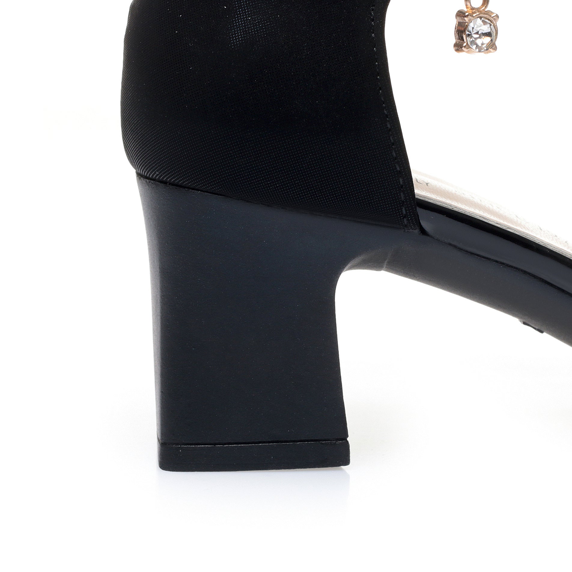 CUSHHIDE Women's Mesh Heeled Sandals with Buckle Strap