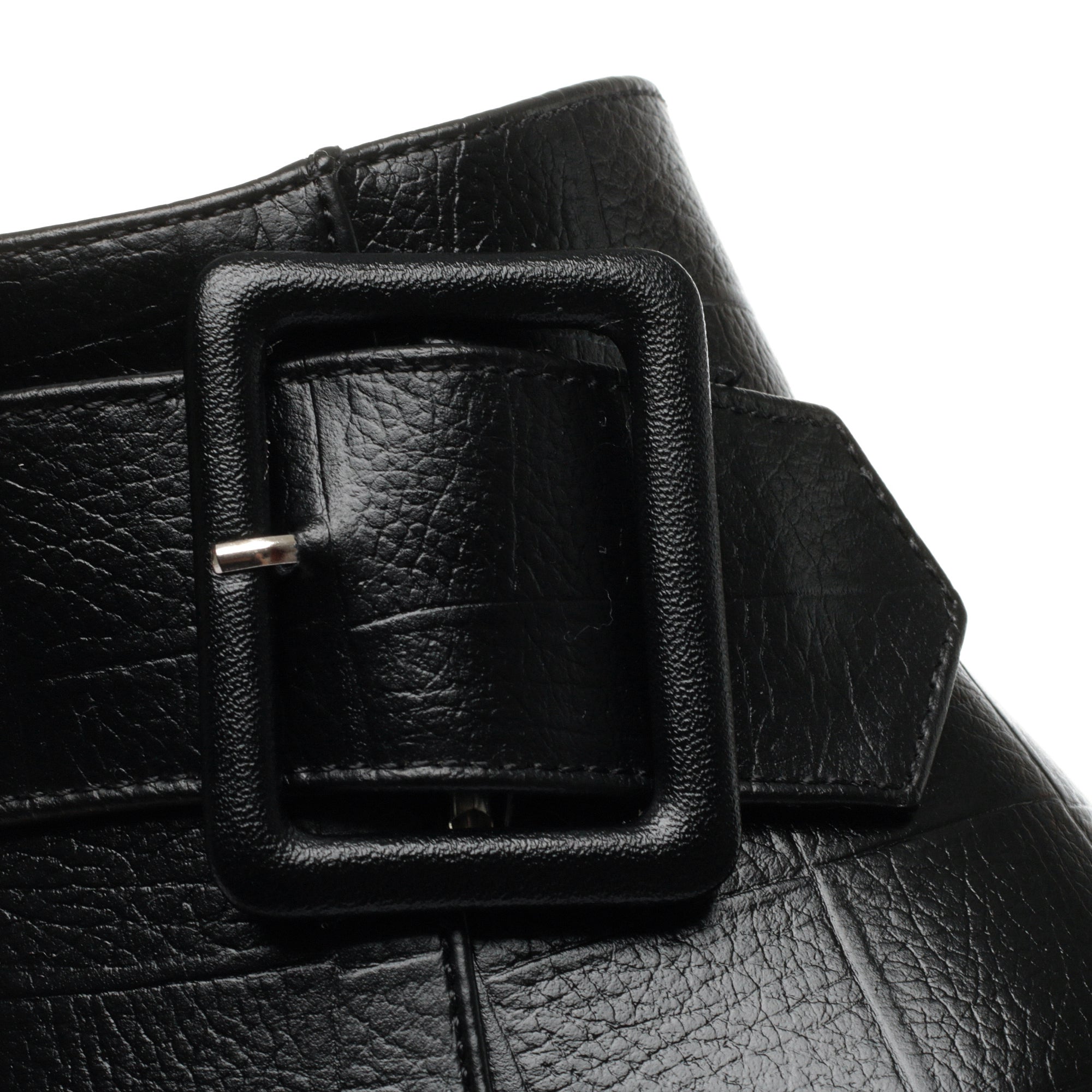 CUSHHIDE Women's Fleece-Lined Ankle Boots with Metal Buckle, 2.8-Inch Heel