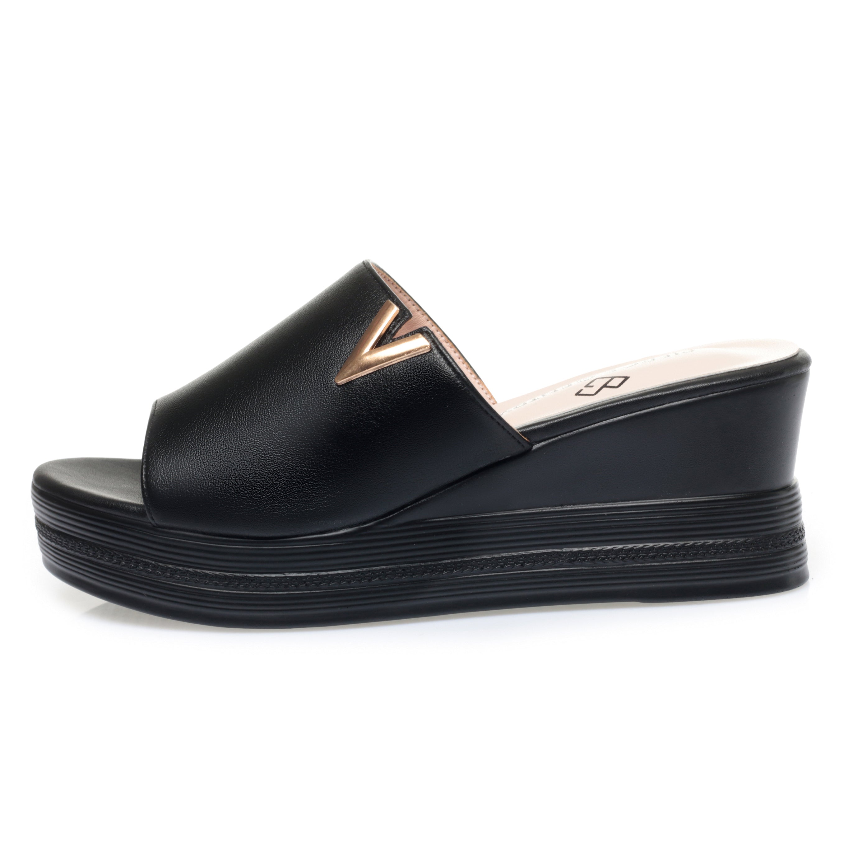 CUSHHIDE Women's Classic Heeled Sandals with Buckle Strap, 2.4-Inch Heel