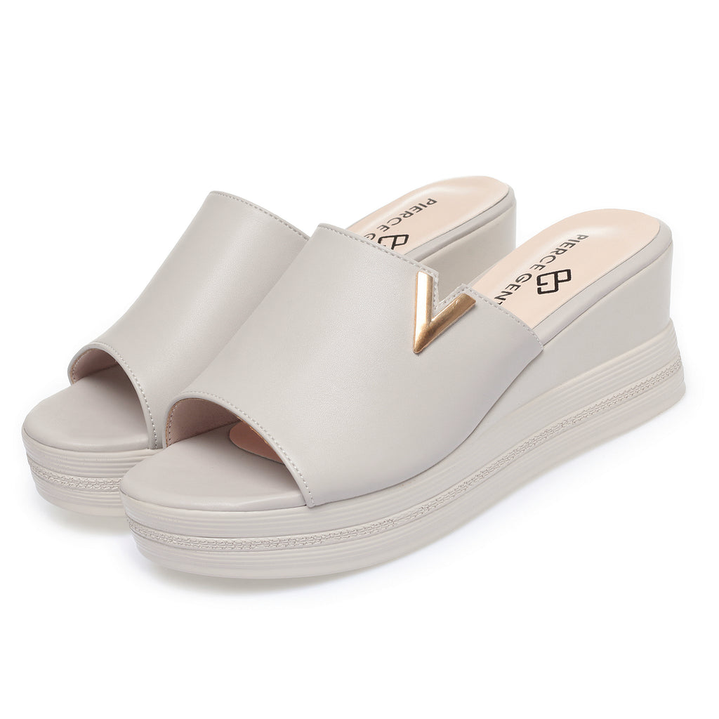 CUSHHIDE Women's Classic Heeled Sandals with Buckle Strap, 2.4-Inch Heel
