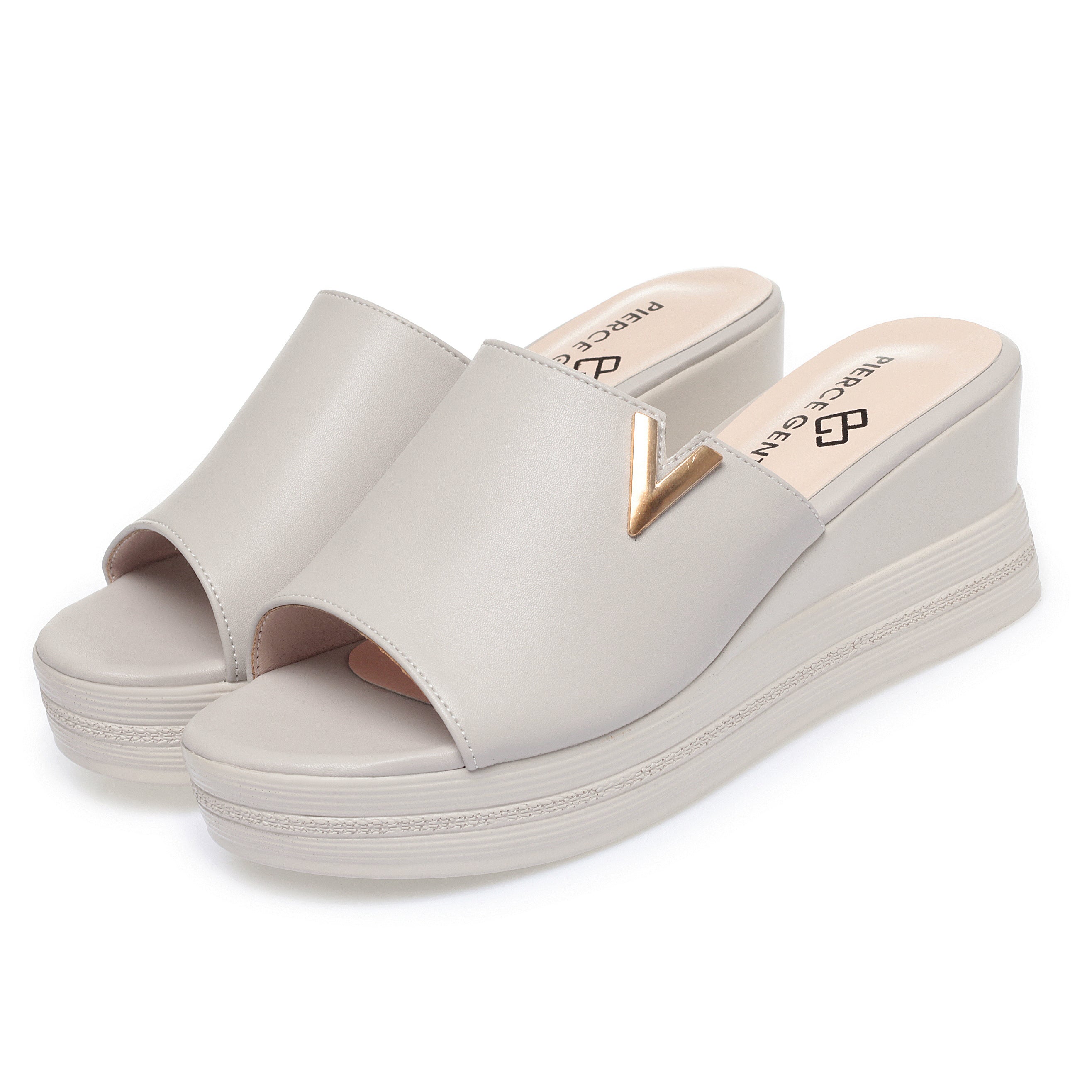 CUSHHIDE Women's Classic Heeled Sandals with Buckle Strap, 2.4-Inch Heel