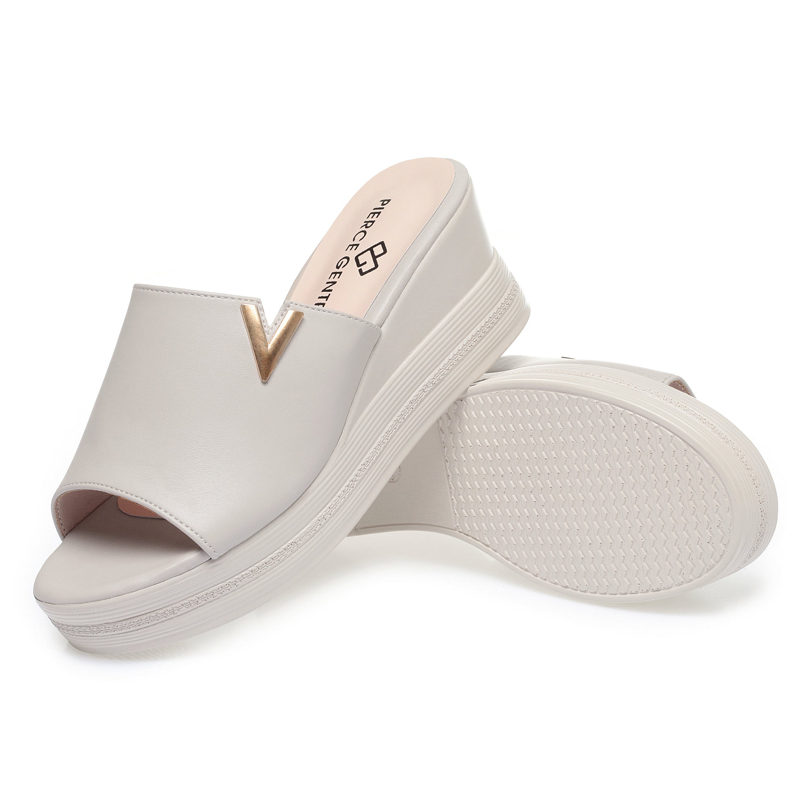 CUSHHIDE Women's Classic Heeled Sandals with Buckle Strap, 2.4-Inch Heel