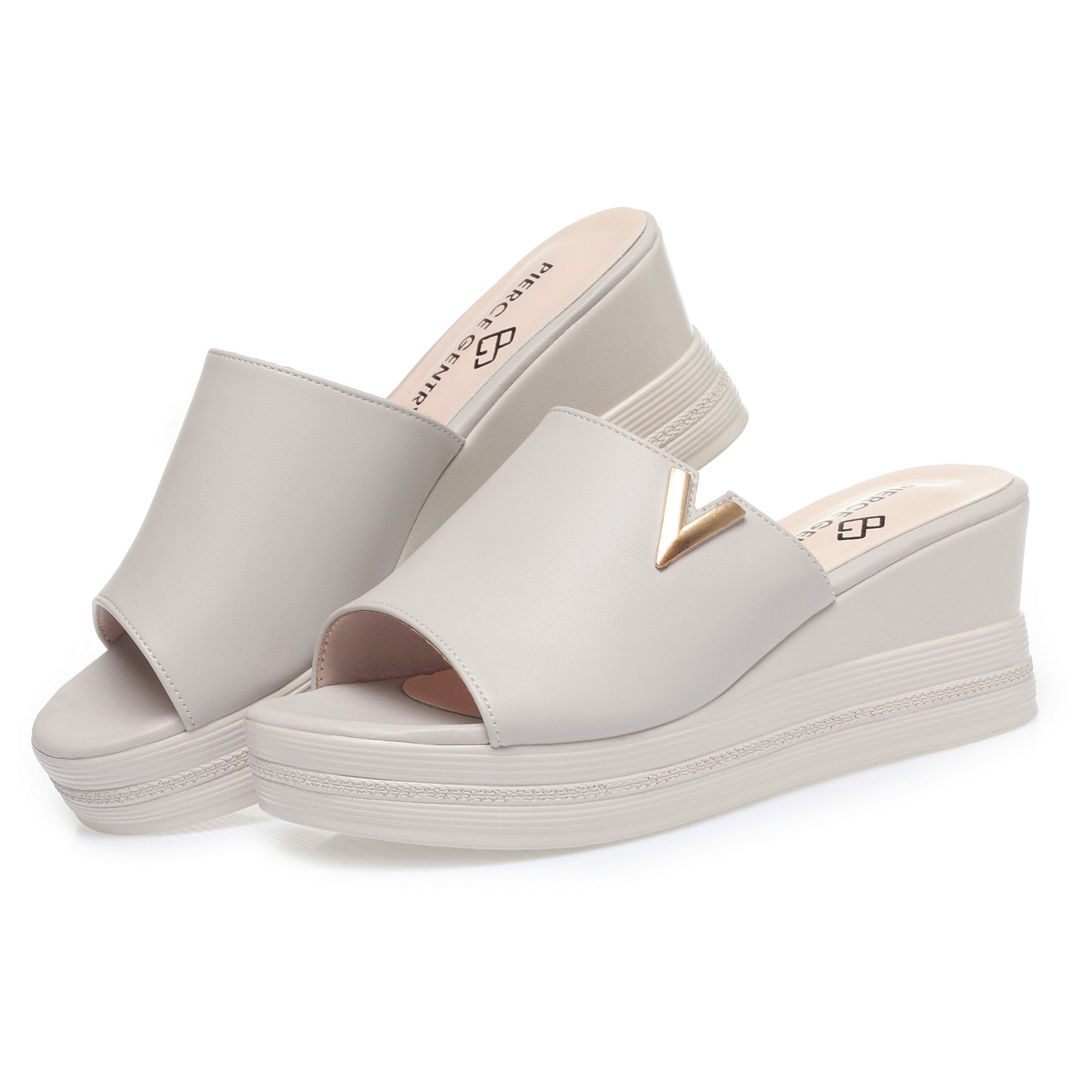 CUSHHIDE Women's Classic Heeled Sandals with Buckle Strap, 2.4-Inch Heel