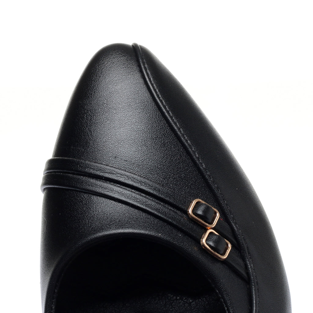 CUSHHIDE Women's Metal Accent Dress Heels