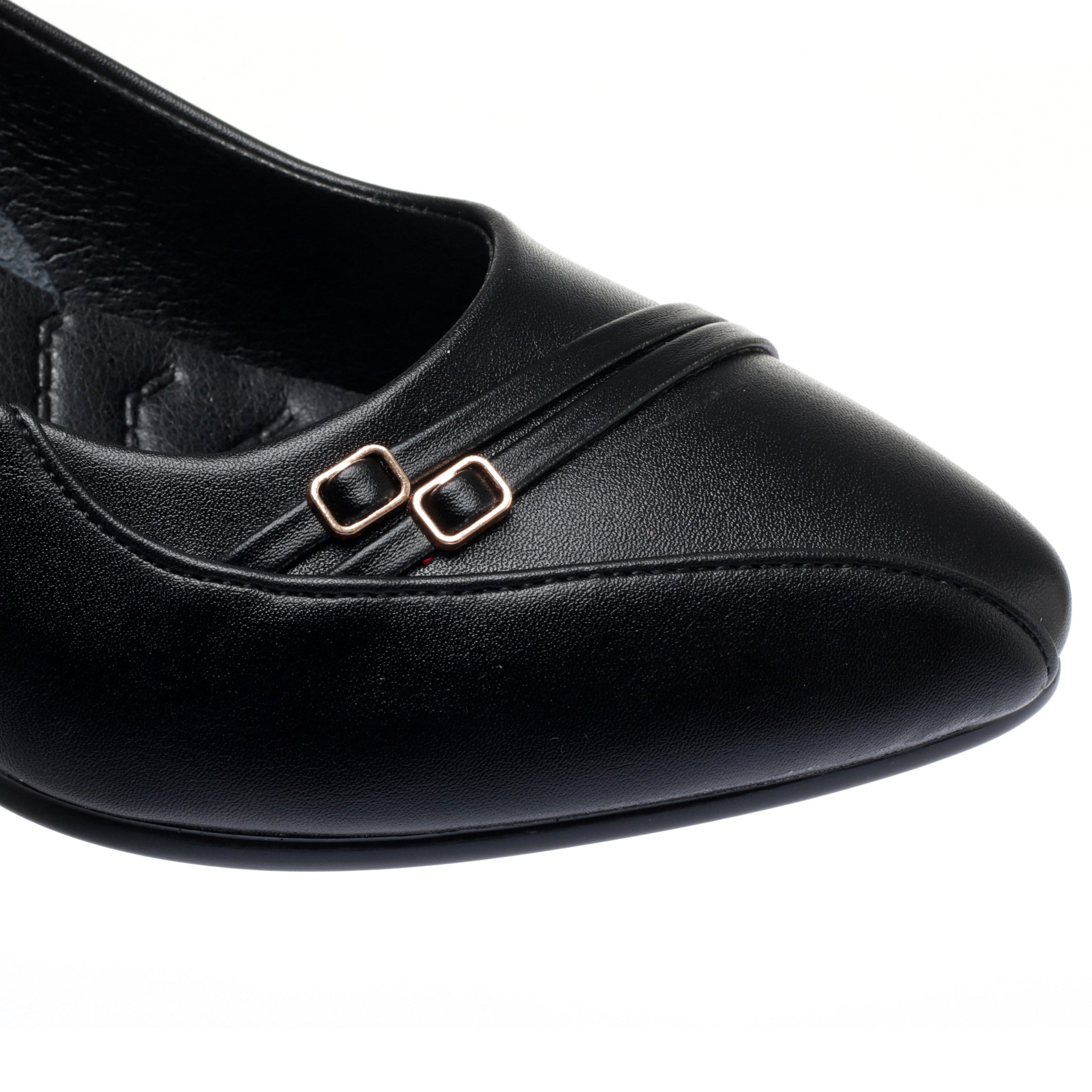 CUSHHIDE Women's Metal Accent Dress Heels