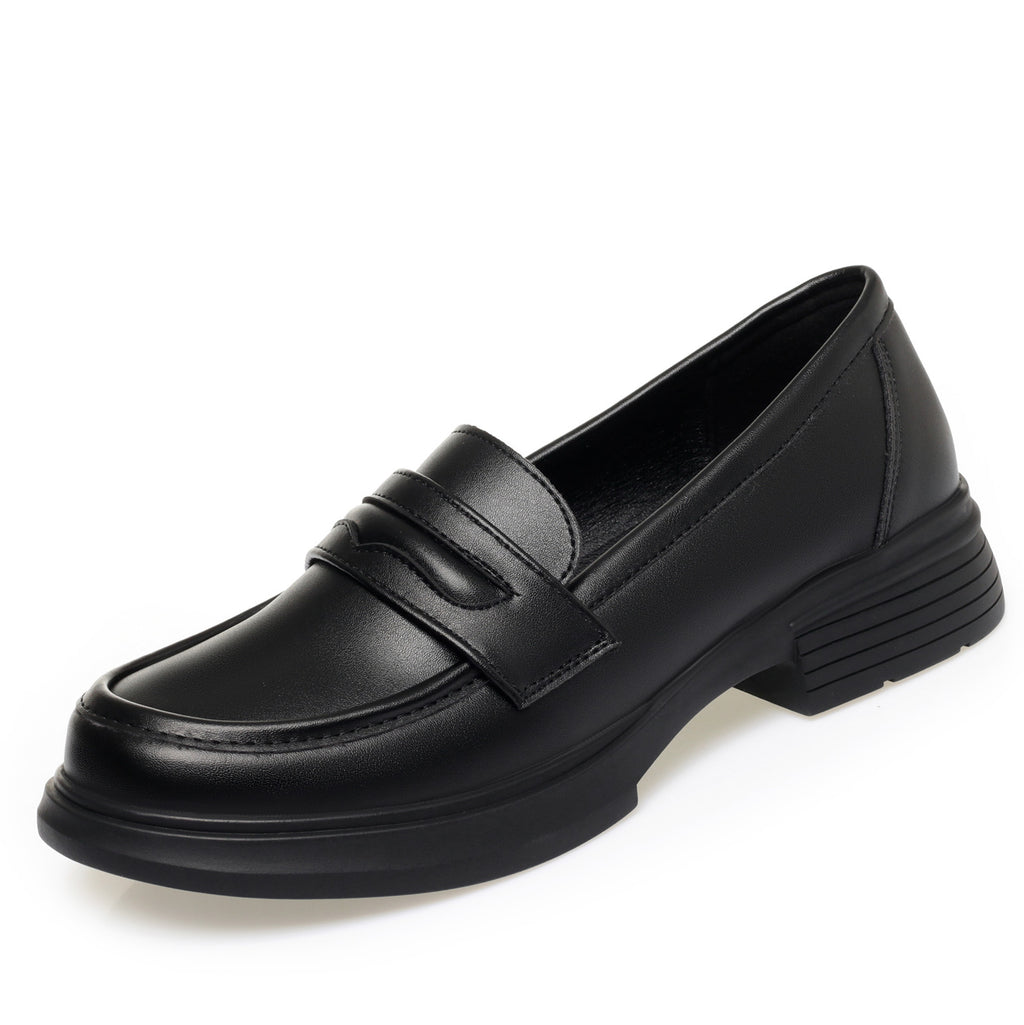 CUSHHIDE Women's Classic Loafers, 1.2-Inch Heel